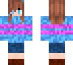 frisk with an eyepatch and eyes