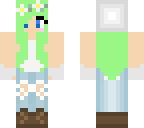 green girl