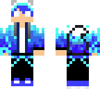 ice snow wolf boy