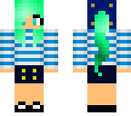 mint girl skin xp