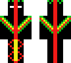 neon space guy