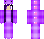 purple dinosaur girl