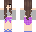 purple girl