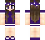 purple girl bandana
