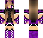 purple ninja girl