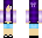 purple regular girl