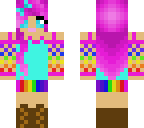 rainbow girl