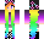 rainbow hair