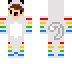 rainbow panda boy
