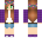 simple flower girl