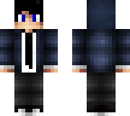 suit and hoodie
