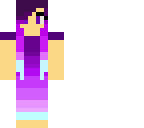 violet to teal