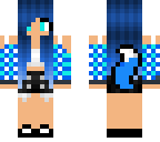 blue girl