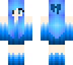 blue girl