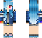 blue girl