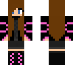 brunette ninja girl no hood