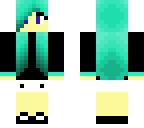 cute blue girl