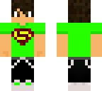 edit of green super boy