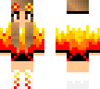 flame girl edit