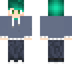 green hair boy