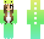 green rainbow girl