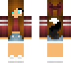 maroon wolf girl