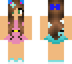 pink blue girl