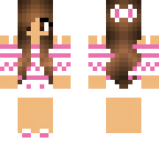 pink bow girl