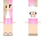 pink-brown hair girl