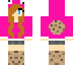 pink cookie girl
