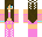 pink cute cat girl