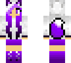 purple girl fox