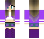 purple school girl