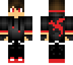 red dragon hoodie boy