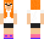 splatoon girl orange