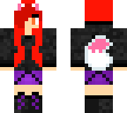 unmasked red hair girl