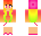 warm colors girl