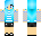 awesome blue girl