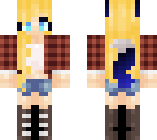 blonde wolf girl