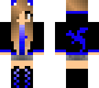 blue dragon girl