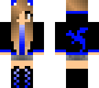 blue dragon girl