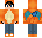 blue flame charizard boy
