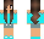 blue girl