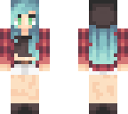 blue girl