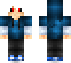 blue hoodie