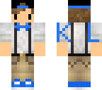 blue kl initials chibi boy