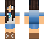brown haired normal girl