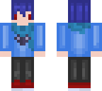 chibi boy scarf