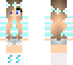 cute girl blue