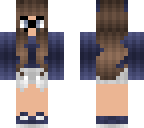 cute nerdy wolf girl